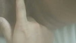 Boyfriend putting his hand inside pussy