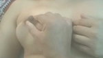 Boyfriend putting his hand inside pussy