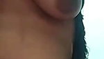 Girlfriend showing her big melons