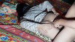 Lover drill her pussy  asshole with finger