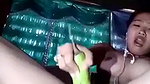 Nepali aunty drill her pussy with cucumber