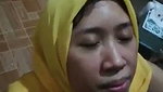 Nepali Muslim girl cum on her face