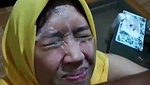 Nepali Muslim girl cum on her face