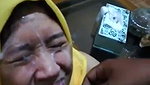 Nepali Muslim girl cum on her face