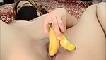 Punjabi aunty putting banana inside pussy  asshole