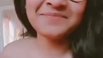 Sexy girl pressing her boobs  showing