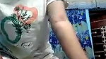Sexy girl showing her boobs