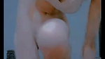 Slim girl showing her asshole  hairly pussy