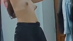 Caught sister changing