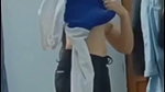 Caught sister changing