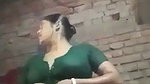 After bath aunty Changing Clothes  showing