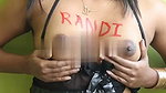 Beautiful hot girl showing her boobs  asshole