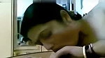 Horny Bhabhi giving Blowjob to his partner