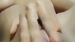 Sexy girl rubing her pussy  enjoying