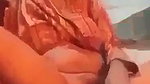 Sexy lady destroying her pussy with plastic bottle