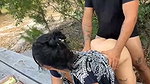 mangolini parrocini Outdoor Fuck Cum in pussy