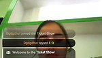Hot nenchi Ticket show beautiful face show and spreading both holes 1