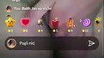 Avni showing her boobs on live