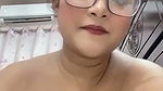 Beautiful aunty show her huge big boobs