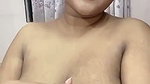 Beautiful aunty show her huge big boobs