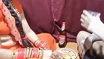 Bhabhi drink beer  fuck hard in Doggy