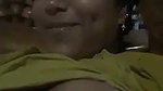 Desi aunty pressing her boobs  showing