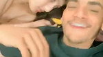 Girlfriend enjoying with bf  showing