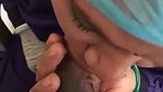 Nurse giving Blowjob to doctor