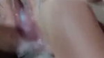 Sexy girlfriend fuck hard  show her pink pussy