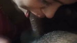 Sexy hot girl giving Blowjob to his bf friend
