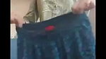 Sexy slim girl showing her pussy