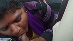Tamil aunty giving Blowjob to her client in car