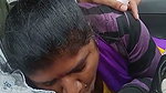 Tamil aunty giving Blowjob to her client in car