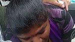 Tamil aunty giving Blowjob to her client in car
