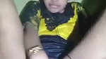 Village Horny girl fingering hard until cum out
