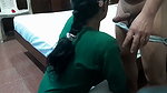 Beautiful girl giving Blowjob  fuck in Doggy style