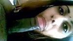 Beautiful sexy aunty give Blowjob  enjoying