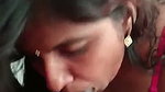 Bhabhi giving deep Blowjob to ex lover