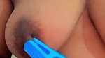 Bhabhi showing her huge boobs  playing