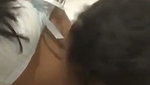 Boyfriend wearing cloth after sex