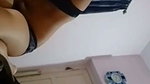 Sexy girl enjoying the pain that given by bf