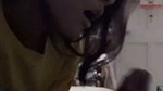 Sexy girl enjoying the pain that given by bf