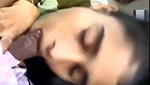 Sexy girl give Blowjob  showing her hot figure