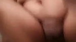Tamil aunty showing her pink pussy  press nipple