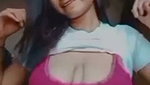 Desi babe showing her boobs and groping