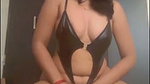 Lewd desi bitch fingering and blowjob