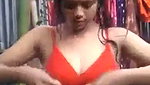 Beautiful hot girl showing her wet pussy