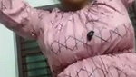 Girlfriend showing her boobs on vc
