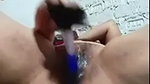 Hot bhabhi destroying her pussy  moan loudly