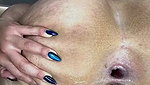 Sexy aunty showing  her asshole